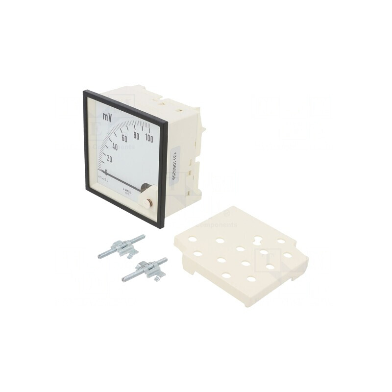 Voltmetru Panou 0-100mV 600V 96x96mm | Electronic-mag.ro | Componente Electronice Voltmetru Panou 0-100mV 600V 96x96mm | Electronic-mag.ro | Componente Electronice