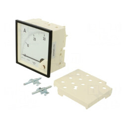 Ampermetru de Panou DC 0-30A Clasa 1.5 95mm 600V | Electronic-mag.ro | Componente Electronice