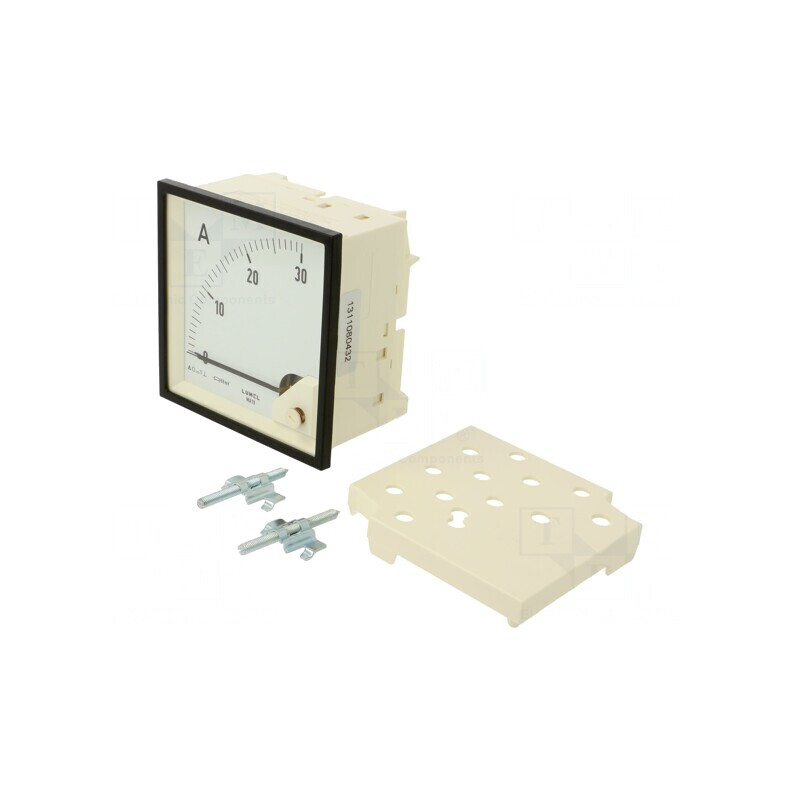 Ampermetru de Panou DC 0-30A Clasa 1.5 95mm 600V | Electronic-mag.ro | Componente Electronice Ampermetru de Panou DC 0-30A Clasa 1.5 95mm 600V | Electronic-mag.ro | Componente Electronice