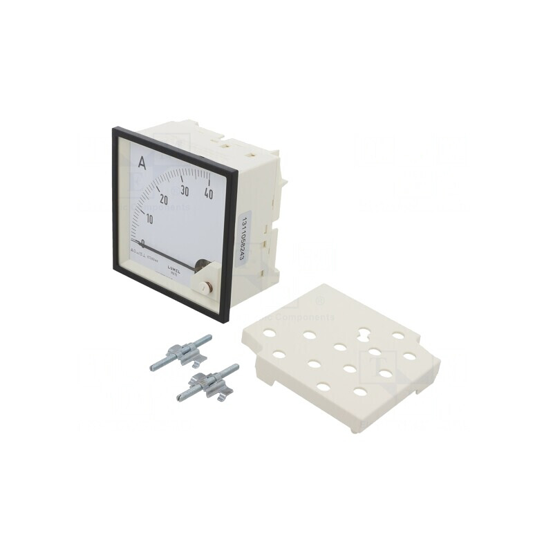 Ampermetru Panou DC 0-40A Clasa 1.5 95mm 600V | Electronic-mag.ro | Componente Electronice Ampermetru Panou DC 0-40A Clasa 1.5 95mm 600V | Electronic-mag.ro | Componente Electronice