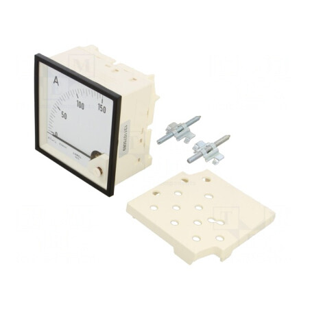Ampermetru Panou DC 0-150A 95mm Clasa 1.5 600V | Electronic-mag.ro | Componente Electronice