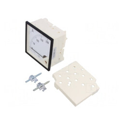 Ampermetru Panou DC 0-200A 95mm Clasa 1.5 600V | Electronic-mag.ro | Componente Electronice