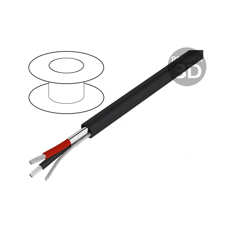 Cablu Alpha Essential C&C 2x22AWG ecranat | Electronic-mag.ro | Componente Electronice