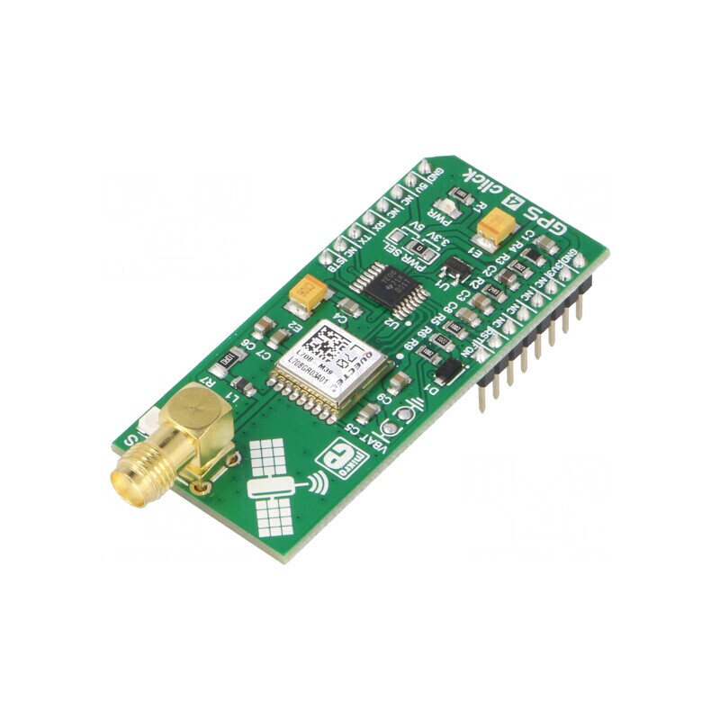Placă Prototip GPS UART L70 GPS 4 CLICK | Electronic-mag.ro | Componente Electronice
