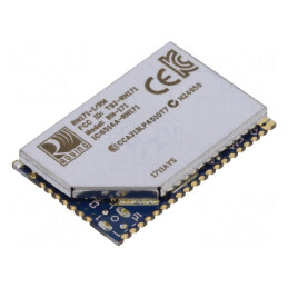 Modul: WiFi | IEEE 802.11b/g | GPIO,SPI Slave,UART | SMD | 54Mbps | RN171-I/RM