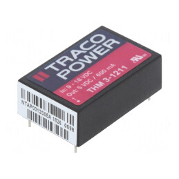 Convertor DC/DC 3W 9-18V la 5V 600mA DIP24 | Electronic-mag.ro | Componente Electronice