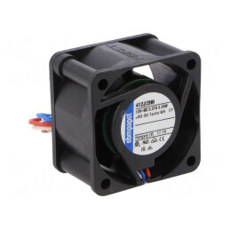 Ventilator DC axial 12V 40x40x25mm | Electronic-mag.ro | Componente Electronice