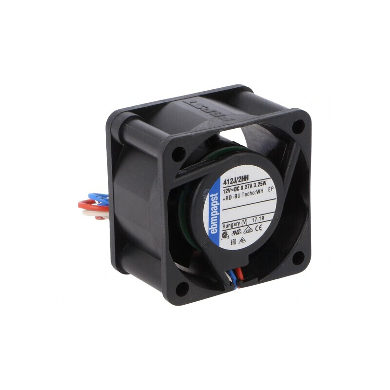 Ventilator DC axial 12V 40x40x25mm | Electronic-mag.ro | Componente Electronice