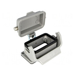 Carcasă conectori HAN 10B IP65 cu clichet | Electronic-mag.ro | Componente Electronice