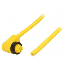 Cablu de conectare 7/8” 4 pini unghi 3m | Electronic-mag.ro | Componente Electronice