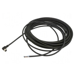 Cablu Conectare M8 4PIN Unghi 10m 60VAC 4A 75VDC | Electronic-mag.ro | Componente Electronice