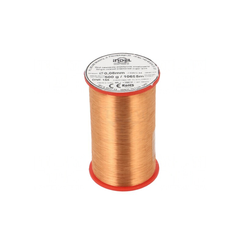 Sârmă emailată 0,08mm 0,5kg Cu | Electronic-mag.ro | Componente Electronice
