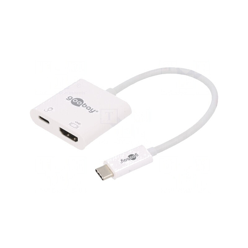 Adaptor HDMI 2.0 USB 3.0 0.15m Alb 60W | Electronic-mag.ro | Componente Electronice Adaptor HDMI 2.0 USB 3.0 0.15m Alb 60W | Electronic-mag.ro | Componente Electronice