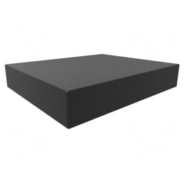 Carcasă oțel negru 356x432x76mm | Electronic-mag.ro | Componente Electronice