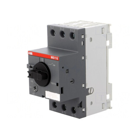 Întrerupător pentru Motor 0,09kW 208-690VAC pentru Șină DIN IP20 | Electronic-mag.ro | Componente Electronice