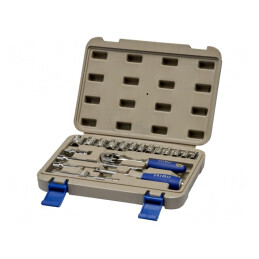 Set Chei Tubulare Hexagonale 1/4  | Electronic-mag.ro | Componente Electronice
