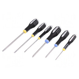 Set Șurubelnițe Pozidriv și Plate 6 Bucăți BE-9882I | Electronic-mag.ro | Componente Electronice
