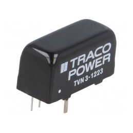 Convertor DC/DC 3W 9-18V la 15V/-15V SIP8 | Electronic-mag.ro | Componente Electronice