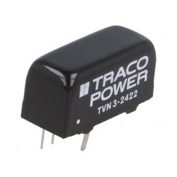 Convertor DC/DC 3W 18-36V la 12V/ -12V SIP8 | Electronic-mag.ro | Componente Electronice