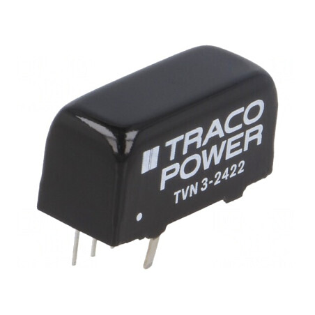 Convertor DC/DC 3W 18-36V la 12V/ -12V SIP8 | Electronic-mag.ro | Componente Electronice
