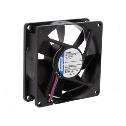 Ventilator DC axial 24V 80x80x25mm 33m3/h 12dBA | Electronic-mag.ro | Componente Electronice