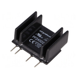 Releu Semiconductor 25A 24-280VAC THT SIP PF240D25 | Electronic-mag.ro | Componente Electronice