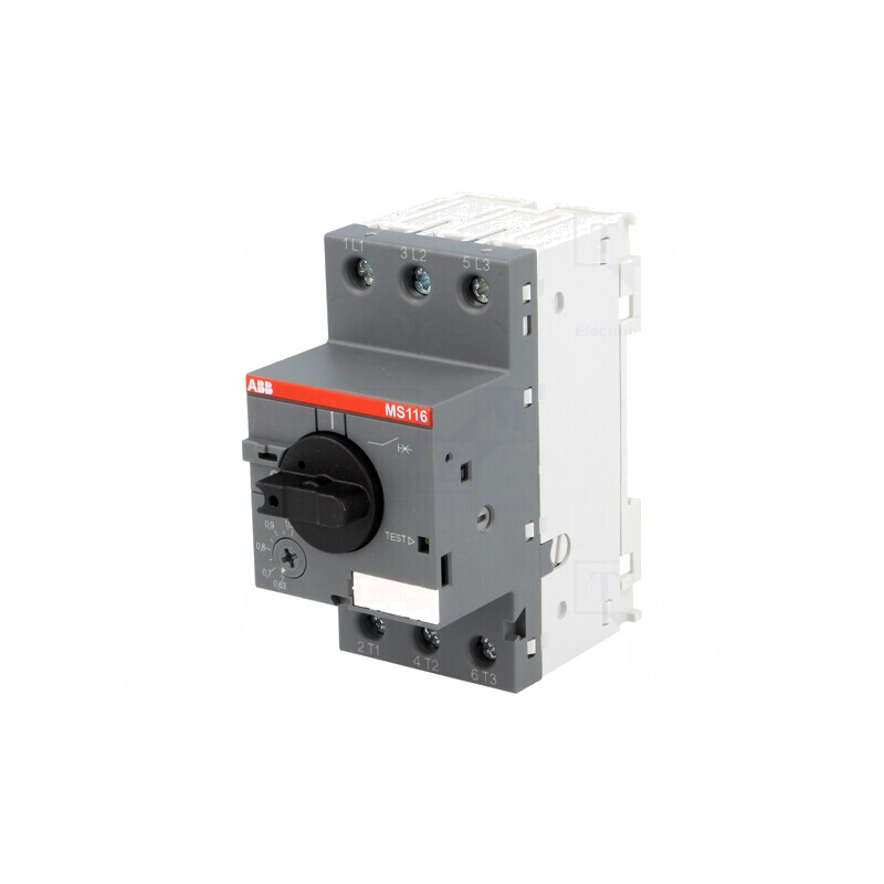 Întrerupător Motor 0,25kW pentru Șină DIN IP20 | Electronic-mag.ro | Componente Electronice