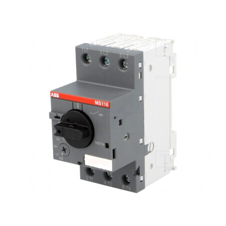 Întrerupător Motor 0,25kW pentru Șină DIN IP20 | Electronic-mag.ro | Componente Electronice