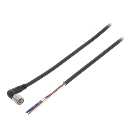 Cablu de conectare M8 4 pini unghi 5m PVC | Electronic-mag.ro | Componente Electronice