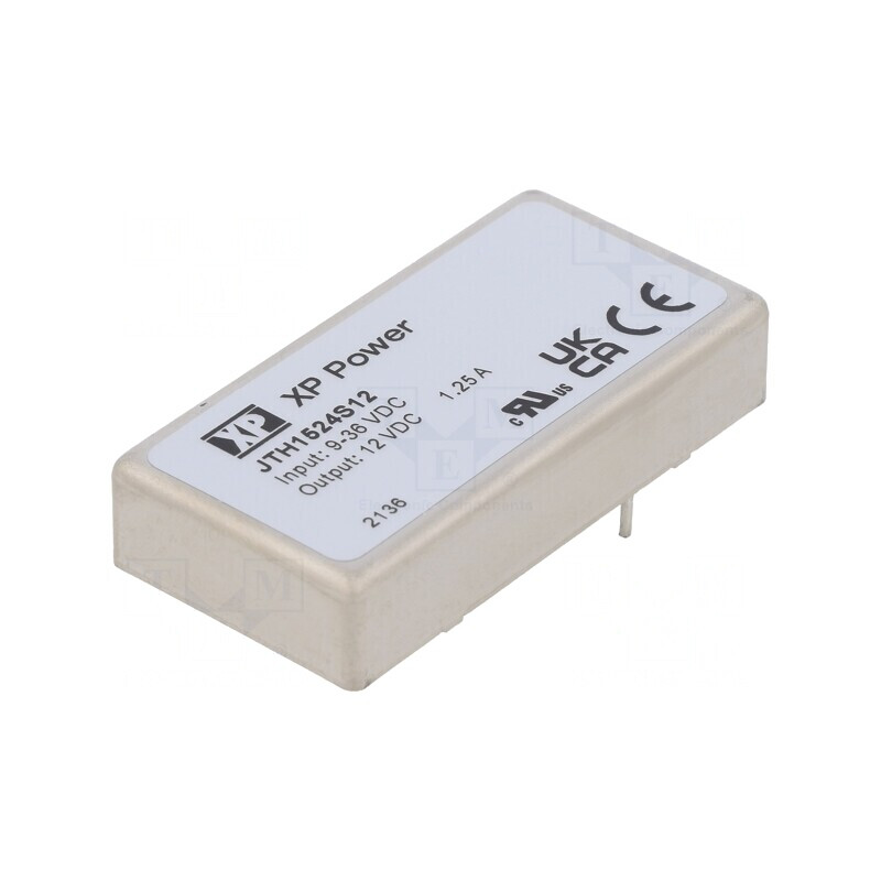 Convertor DC/DC 15W 9-36V la 12V 1.25A 300kHz | Electronic-mag.ro | Componente Electronice