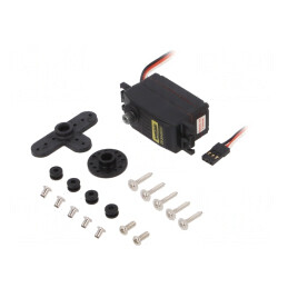 Servomecanism Digital Metalic 120° 4,8-6VDC OKY8092 | Electronic-mag.ro | Componente Electronice