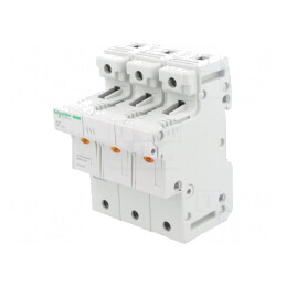 Suport Siguranță Șină DIN Poli 3 | Electronic-mag.ro | Componente Electronice
