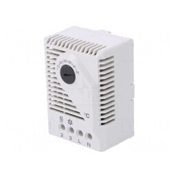 Senzor: termostat | SPDT | 10A | 120VAC | cleme cu şurub | IP20 | 01170.9-01