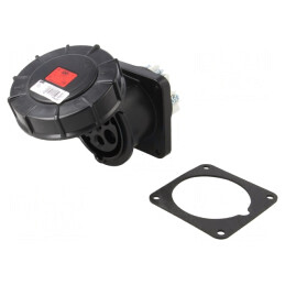 Conector Alimentare AC Trifazat 63A 400VAC IP67 | Electronic-mag.ro | Componente Electronice