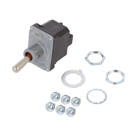 Comutator Basculant DPST 6A/230VAC 18A/28VDC | Electronic-mag.ro | Componente Electronice