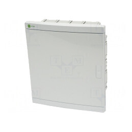 Carcasă multimedia IP40 în perete 12 module | Electronic-mag.ro | Componente Electronice