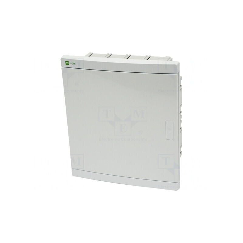 Carcasă multimedia IP40 în perete 12 module | Electronic-mag.ro | Componente Electronice