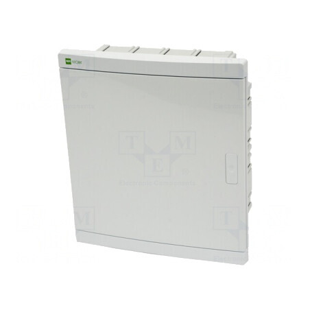Carcasă multimedia IP40 în perete 12 module | Electronic-mag.ro | Componente Electronice
