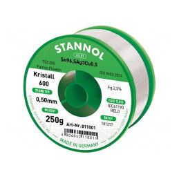 Sârmă de Lipit Fără Plumb 0,5mm 250g | Electronic-mag.ro | Componente Electronice