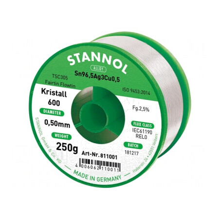 Sârmă de Lipit Fără Plumb 0,5mm 250g | Electronic-mag.ro | Componente Electronice