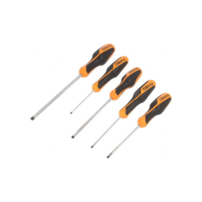 Set Șurubelnițe Plată BETAGRIP 5 Bucăți | Electronic-mag.ro | Componente Electronice