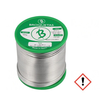 Sârmă de Lipit fără Plumb 1,5mm 0,5kg | Electronic-mag.ro | Componente Electronice