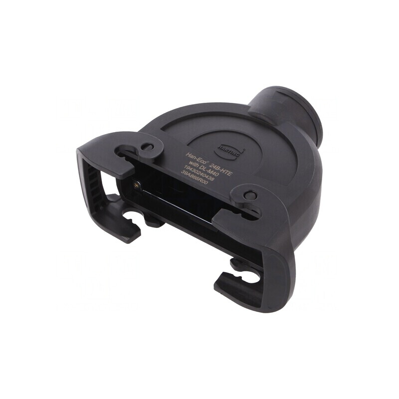 Carcasă pentru conectori HDC Han-Eco B 24B drept | Electronic-mag.ro | Componente Electronice