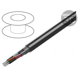 Cablu RS232/RS422 PVC 30m 300V 100Ω | Electronic-mag.ro | Componente Electronice