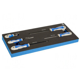 Set Șurubelnițe Pozidriv PZ0-PZ3 5buc | Electronic-mag.ro | Componente Electronice