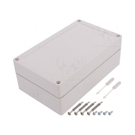 Carcasă Universală Policarbonat 122x202x75mm | Electronic-mag.ro | Componente Electronice