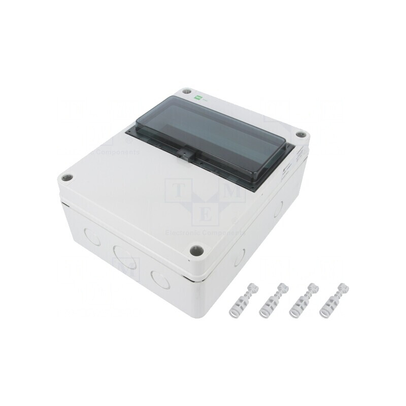 Carcasă pentru aparatură modulară IP65 gri deschis 10 module | Electronic-mag.ro | Componente Electronice Carcasă pentru aparatură modulară IP65 gri deschis 10 module | Electronic-mag.ro | Componente Electronice