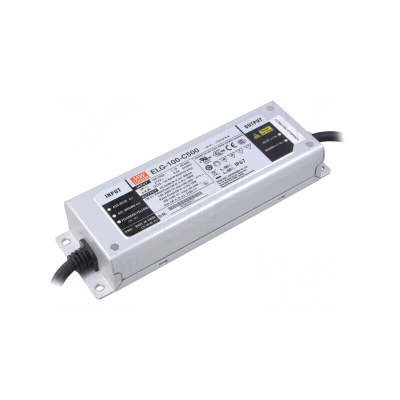 Alimentator LED 100W 500mA 100-305VAC | Electronic-mag.ro | Componente Electronice Alimentator LED 100W 500mA 100-305VAC | Electronic-mag.ro | Componente Electronice