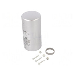 Bază Argintie 24VDC IP65 pentru Semnalizatoare | Electronic-mag.ro | Componente Electronice