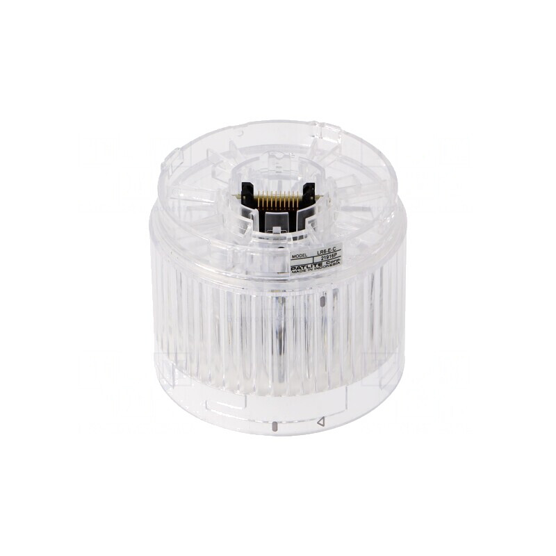 Semnalizator LED Alb 24VDC IP65 Ø60x50mm | Electronic-mag.ro | Componente Electronice